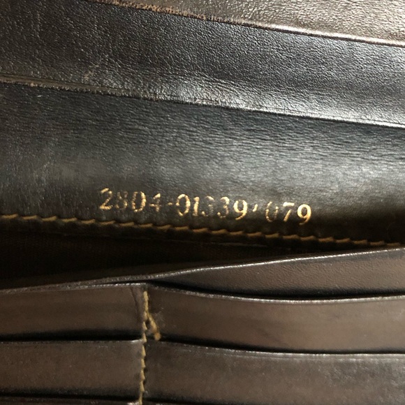 Authentic Fendi Pequin stripe long wallet - Picture 14 of 14